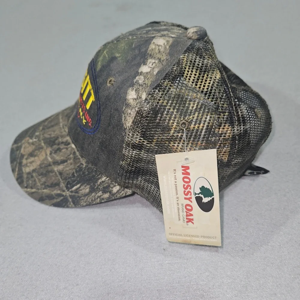 Port Authority Mossy Oak Cossitt Concrete Products Trucker Hat Camo OSFA NWT
